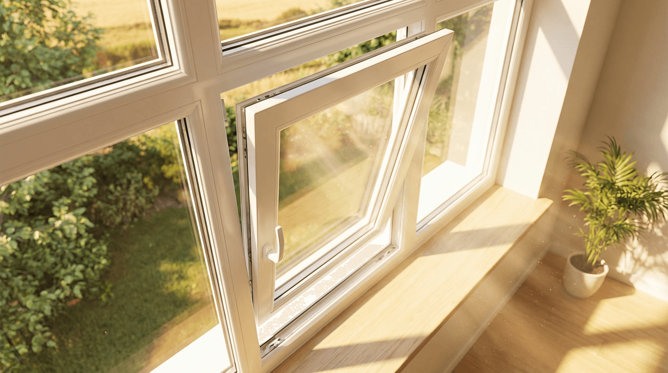 Clean window sill and track
